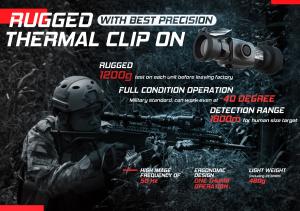 Wholesale Nightseer Series Thermal Imaging Scope With Rugged 1200G Recoil Resistance from china suppliers