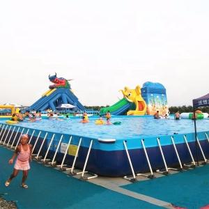 Wholesale 0.9mm PVC Portable Water Pool Commercial Swimming Pool Equipment from china suppliers