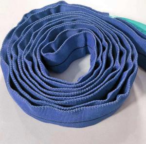 Wholesale High Tenacity Blue Polyester Webbing Sling 240mm Width from china suppliers