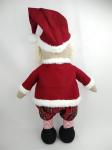 Cuddly Christmas Plush Toys 3 Years Child PP Cotton Fillings Santa Claus Toys