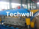 1060mm Trapezoidal Roof Sheet Roll Forming Machine With C r 12 Cutting Blade