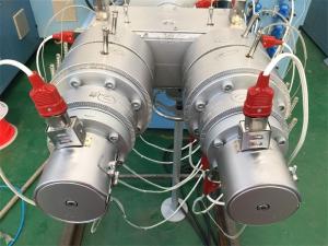 Wholesale PVC Double Electrical Conduit Plastic Pipe Making Machine Good Plasticization from china suppliers