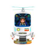 Swing Kiddie Ride Machines Coin Operated For Indoor Playground Amusement