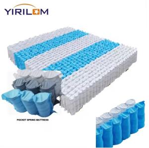 Wholesale Hot sale Roll Packed 5-Zone Pocket Coil Spring Mattress Pocket Spring from china suppliers