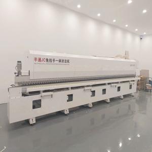 China Fully Automatic Semi Pass JC Pull Free Integrated Edge Banding Machine on sale