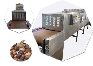 Wholesale Silver Microwave Drying Equipment , Continuous Tunnel Dryer Easy To Control from china suppliers