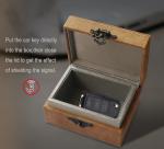 Car Key Signal Blocking Box , Safe RFID Blocker Case Box Storage Key Holder