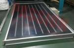 CE Flat Plate Solar Collector For Hotel Heating System , Copper Pipe Solar Heat