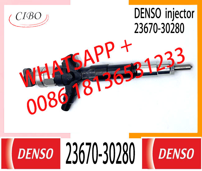 23670-30280 petrol fuel injector Auto Common Rail Injector for TOYOTA Hiace 2KD-FTV 095000-778X 23670-30280 23670-39185