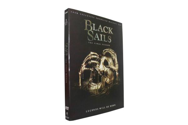 Free DHL Shipping@New Release HOT TV Series Black Sails Season 4 Boxset
