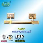 zamak Coffin Handles H001 antique bronze color Plating 25.8 x 7.4 cm coffin