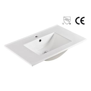 Wholesale American Standard Bathroom Vanity Sinks Drop In Cupc White Porcelain 700mm from china suppliers