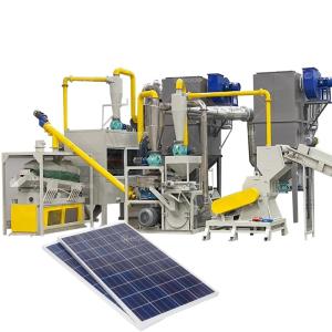 Wholesale 200-1000kg/h Solar Panel Recycling Machine for Photovoltaic Cell Crushing and Separating from china suppliers