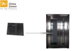 Customized 1/1.5 Hours Uequal Leaf Stainless Steel Fire Rated Doors With Spy