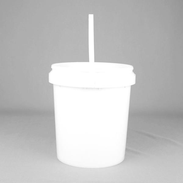 6L Capacity Round Plastic Bucket Polypropylene For Chemical Industry