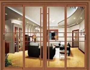 Wholesale Customized Aluminum Sliding Glass Door With Unique Materials and Colors from china suppliers