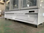 Commercial Beverage Display Fridge Vertical Showcase Single Door Upright Cooler