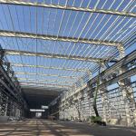 Residential Prefab Steel Frame House Q355B Main Material Short Assembly Time For