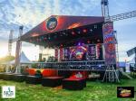 P4 P3 Outdoor Rental LED Display Curtain HDR 250x250mm 16 Bit High Definition