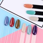 Round Head Nail Care Tools Acrylic Fake Nail Customized Size For Display Nail