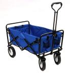 86*46*85 Dimension Camping Cart Green Collapsible Foldable Wagon for Family
