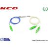 Buy cheap Planar Waveguide 1x2 PON GPON Splitter Optical Fiber 0.9mm 1.5m LSZH from wholesalers