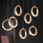 Postmodern Light Luxury Pendant Light For Bedroom Staircase And Dining Table