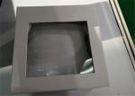 Grey High Gloss Cardboard Gift Boxes , Recyclable Watch Gift Box With Pillow