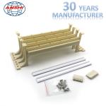 PC Meterial 100 Pairs 110 Terminal Block With Leg Cream White Color