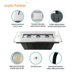 Rectangle LED Underground Light Waterproof 6w LED Recessed Linear Light