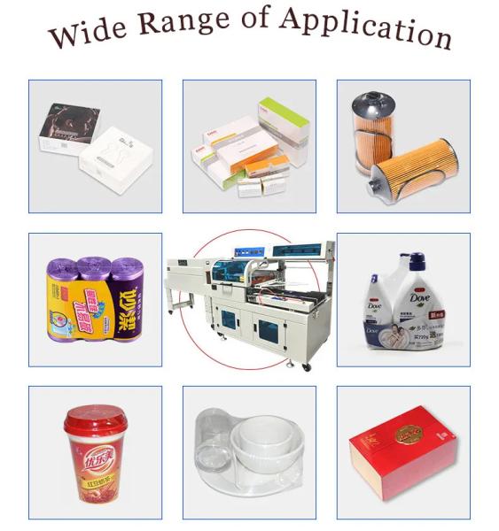 Quality Small Shrink Wrapping 30pcs/Min Shrink Wrap Packaging Machine Semi Automatic for sale