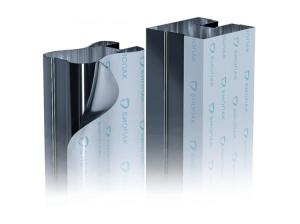 Wholesale 1220mm Black White PE Protective Film Window Frame Protection Tape from china suppliers