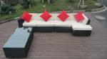 3pcs PE rattan sofas