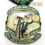 Free Sample Sport Custom Medal Personalized Fun Logo Carnival Christmas Catholic