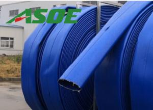 Wholesale Mining Dewatering Flat Pump Hose , Weave Jacket Water Pump Delivery Pipe from china suppliers