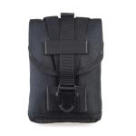 Buckle Type Canvas Water Bottle Carrier Bag For Hiking