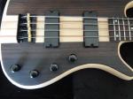 4 string bass guitar walnut wood top with Ash body Original bridges Neck through