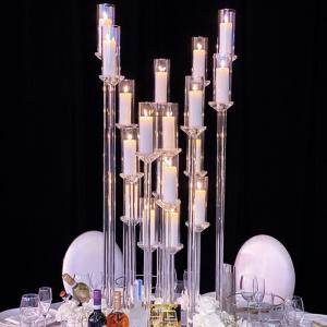 China 18 Arms Crystal Chandelier Candle Holder Christmas Tree 145cm on sale