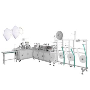 Anti Bacterial Anti Virus Folding N95 Mask Making Machine