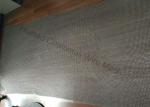 AISI 304 316 Metal Mesh Drapery 1.2mm Wire 10mm For Space Divider / Sun Screen