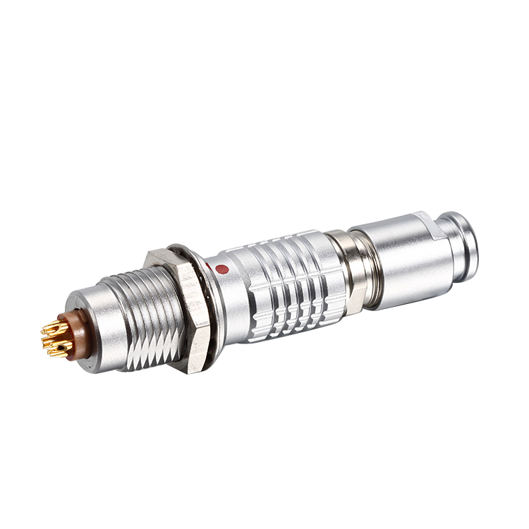 ZGG IP50 Push Pull Electrical Connectors 5 Pin Male Plug And Socket Connectors