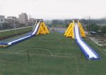 Slip Inflatable Giant Slide Ladder Single Lane Design High Speed Exciting Anti
