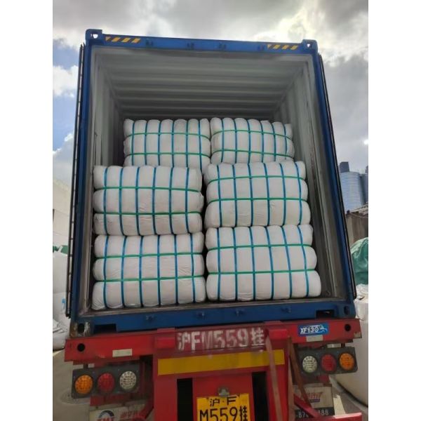 Heat Resistant Low Metal Fiber , 4D*51MM , Virgin , Raw White , Composition Designed For In Extreme Temperature Industrial Settings ,Automotive Trim ,