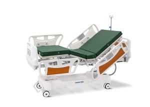 Wholesale YA-D6-2 Central Braking System five function Electric Hospital Bed ICU electric bed from china suppliers