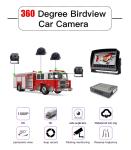 Anti Fog Night Vision Car Camera 12VDC 10in Auto Blind Spot Detection System