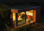 Small Kit Mobile Light Steel Home Garden Studio Prefabricated 20sqm Size For