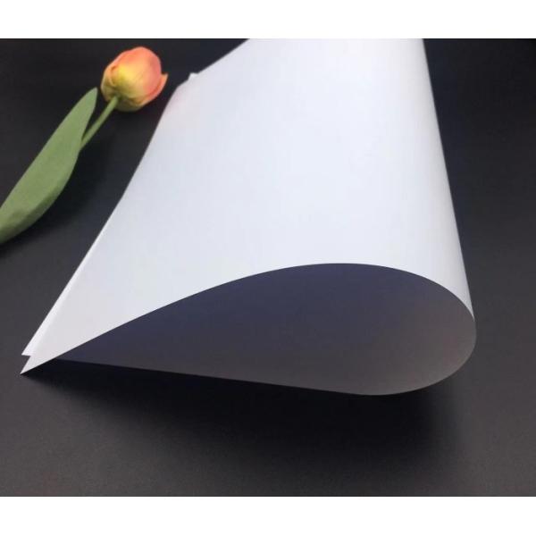 100% Virgin White PVC Core Sheet Offset Printing , Matt Business Card Laminating Sheets