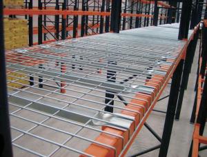Wholesale 2.5M 300kg Industrial Wire Mesh Shelving 5 Shelf Heavy Duty Steel Boltless Storage Unit from china suppliers