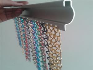 Wholesale Class A Decorative Aluminum Chain Curtain / Chain Fly Screen from china suppliers