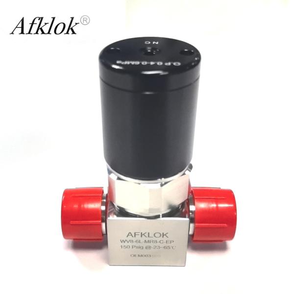 Leakage Rate Helium External ≤1×10-9 Mbar L/s Stainless Steel Diaphragm Valve